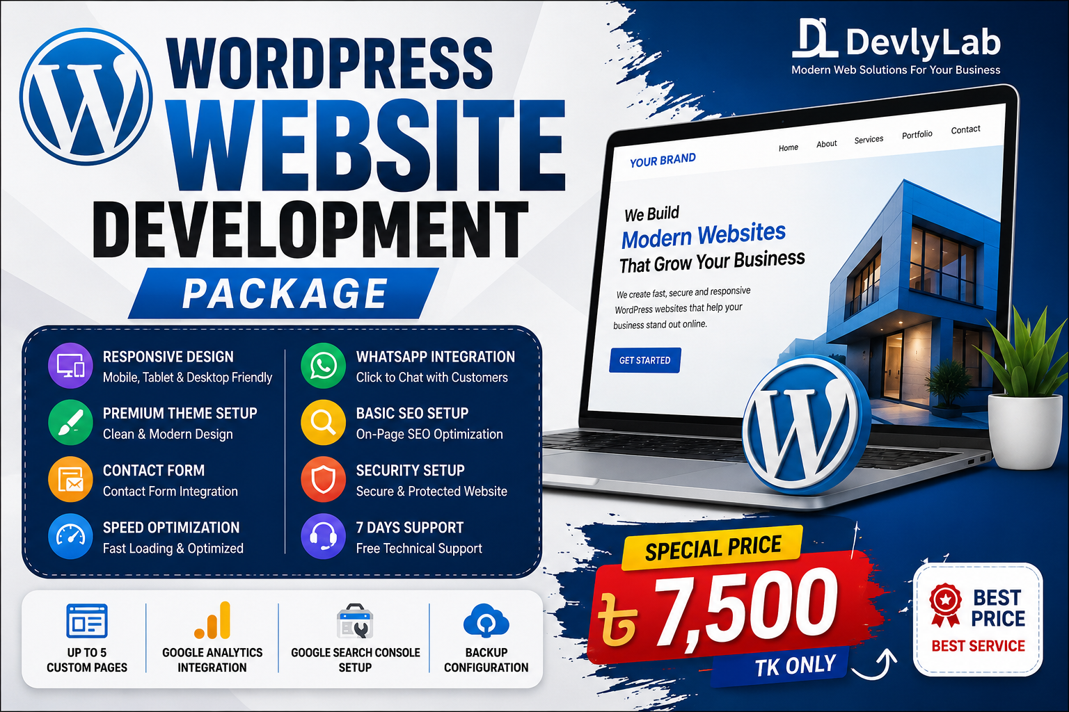 WordPress Website Development Package