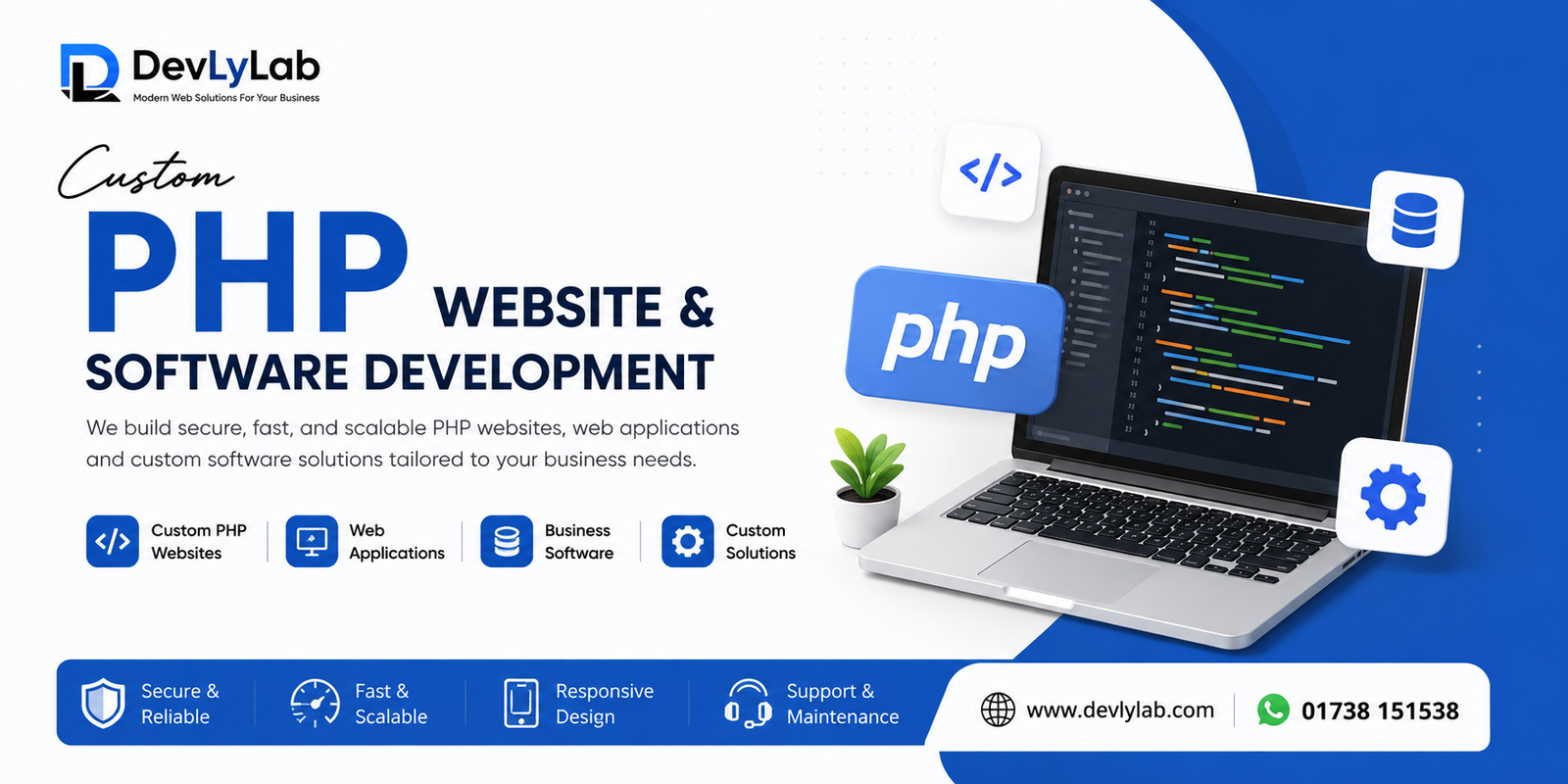 Custom PHP Website | Software Development